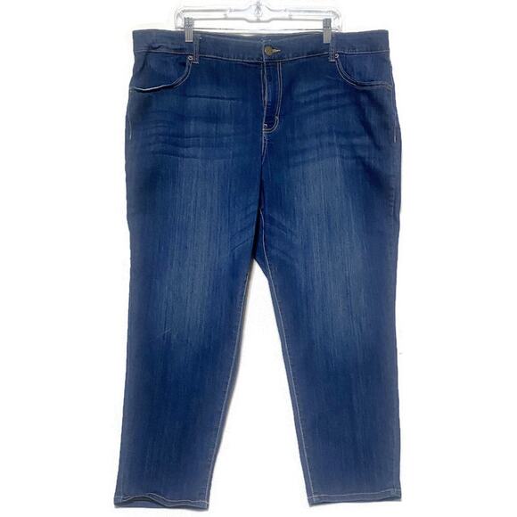 Terra and Sky Jeans Women's Size 22W Skinny Ankle - Picture 1 of 6